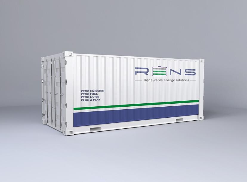 A containerized utility-scale battery energy storage system